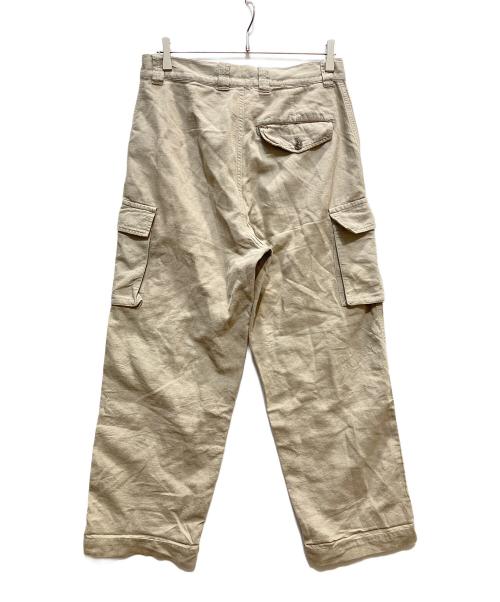 confect（コンフェクト）CONFECT (コンフェクト) ヘンプ混カーゴパンツ ベージュ サイズ:3の古着・服飾アイテム