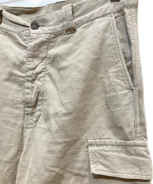 confect（コンフェクト）CONFECT (コンフェクト) ヘンプ混カーゴパンツ ベージュ サイズ:3の古着・服飾アイテム