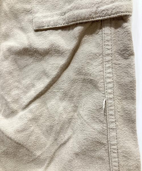 confect（コンフェクト）CONFECT (コンフェクト) ヘンプ混カーゴパンツ ベージュ サイズ:3の古着・服飾アイテム