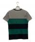 MONCLER (モンクレール) ボーダーTシャツ グリーン サイズ:M：7000円