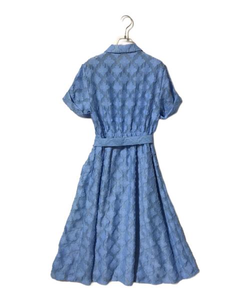 Kate Spade（ケイトスペード）Kate Spade (ケイトスペード) ベルテッド ミディ シャツ ドレス スカイブルー サイズ:Sの古着・服飾アイテム