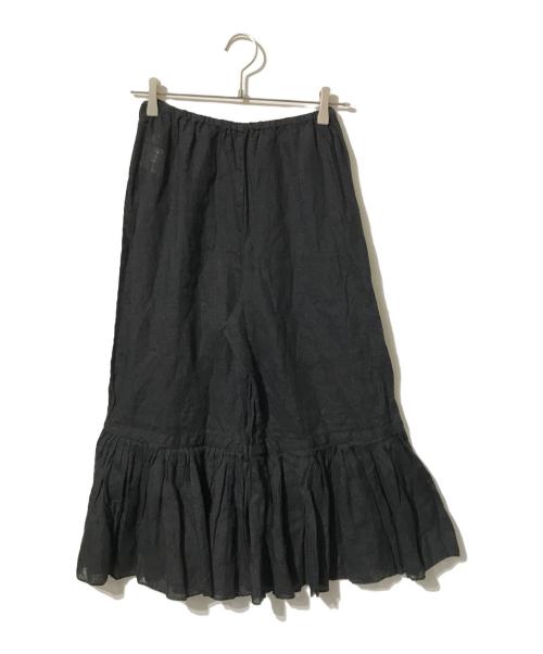 HERNI（エルニ）HERNI (エルニ) No.14 ペチパンツ/ワイドパンツ ブラック サイズ:Freeの古着・服飾アイテム