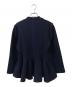 CFCL (シーエフシーエル) COLLARLESS FLARE JACKET ネイビー サイズ:1：60000円
