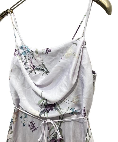 Snidel（スナイデル）Snidel (スナイデル) The New York Botanical Garden フラワーキャミワンピース ラベンダーの古着・服飾アイテム