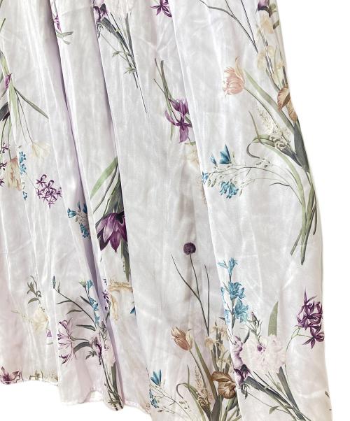 Snidel（スナイデル）Snidel (スナイデル) The New York Botanical Garden フラワーキャミワンピース ラベンダーの古着・服飾アイテム