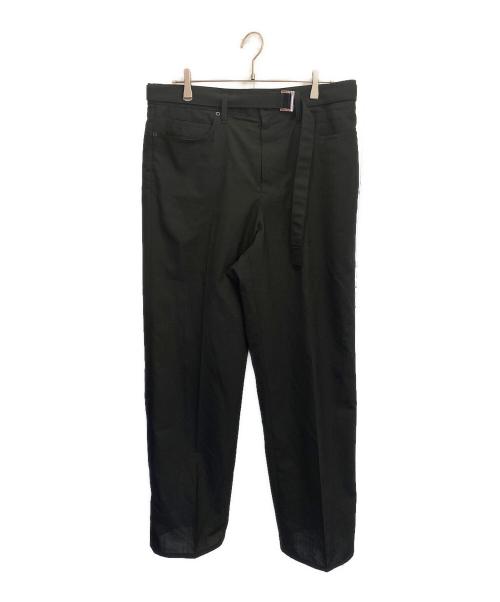 sacai（サカイ）sacai (サカイ) Suiting Pants ブラック サイズ:4の古着・服飾アイテム