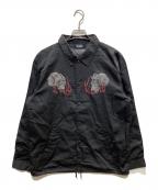 WILDSIDE YOHJI YAMAMOTOワイルドサイド ヨウジ ヤマモト）の古着「龍が如くスタジオ Coach Jacket」｜ブラック