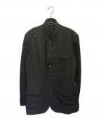 REGULATION Yohji Yamamotoレギュレーションヨウジヤマモト）の古着「GABARDINE 5BUTTONS JACKET」｜ブラック