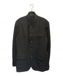 REGULATION Yohji Yamamoto（レギュレーションヨウジヤマモト）の古着「GABARDINE 5BUTTONS JACKET」｜ブラック
