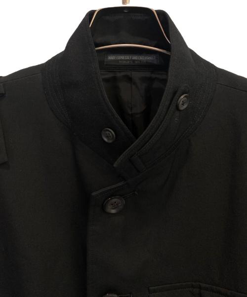 REGULATION Yohji Yamamoto（レギュレーションヨウジヤマモト）REGULATION Yohji Yamamoto (レギュレーションヨウジヤマモト) GABARDINE 5BUTTONS JACKET ブラック サイズ:5の古着・服飾アイテム