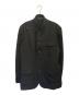 REGULATION Yohji Yamamoto（レギュレーションヨウジヤマモト）の古着「GABARDINE 5BUTTONS JACKET」｜ブラック