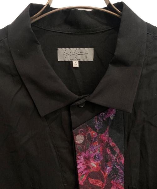 Yohji Yamamoto pour homme（ヨウジヤマモト プールオム）Yohji Yamamoto pour homme (ヨウジヤマモト プールオム) pour homme 筒袖前当て布B ブラック サイズ:4の古着・服飾アイテム