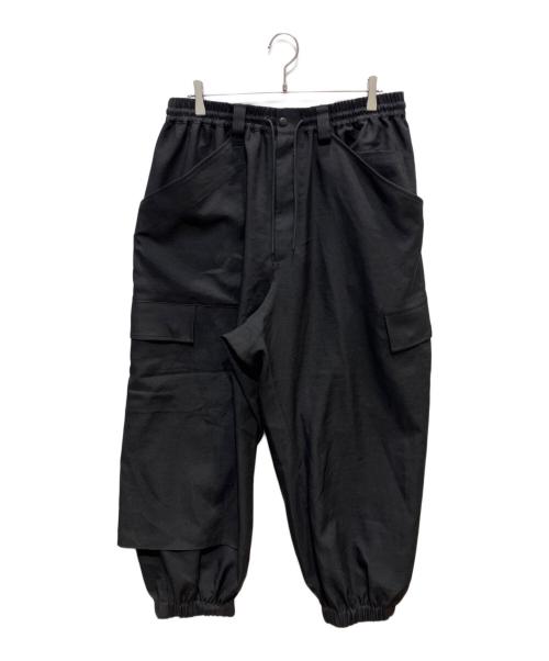 Y-3（ワイスリー）Y-3 (ワイスリー) SPORT UNIFORM CUFFED CARGO PANTS ブラック サイズ:Ⅼの古着・服飾アイテム