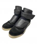 PUMA×ALEXANDER McQUEENプーマ×アレキサンダーマックイーン）の古着「ハイカットスニーカー」｜ブラック