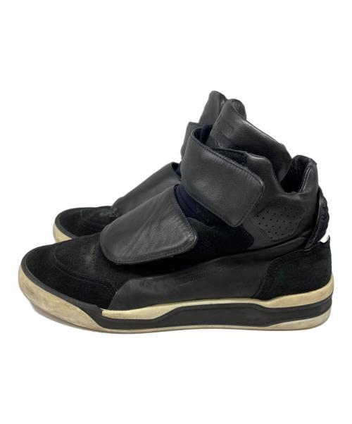 PUMA（プーマ）PUMA (プーマ) ALEXANDER McQUEEN (アレキサンダーマックイーン) ハイカットスニーカー ブラック サイズ:29㎝の古着・服飾アイテム