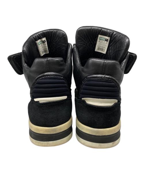 PUMA（プーマ）PUMA (プーマ) ALEXANDER McQUEEN (アレキサンダーマックイーン) ハイカットスニーカー ブラック サイズ:29㎝の古着・服飾アイテム