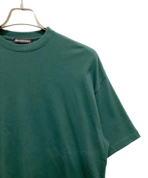 BALENCIAGA（バレンシアガ）BALENCIAGA (バレンシアガ) バックロゴTEE グリーン サイズ:XS 未使用品の古着・服飾アイテム