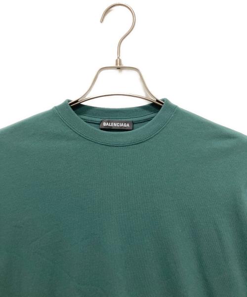 BALENCIAGA（バレンシアガ）BALENCIAGA (バレンシアガ) バックロゴTEE グリーン サイズ:XS 未使用品の古着・服飾アイテム