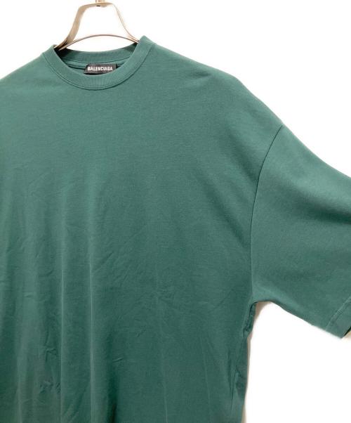 BALENCIAGA（バレンシアガ）BALENCIAGA (バレンシアガ) バックロゴTEE グリーン サイズ:XS 未使用品の古着・服飾アイテム