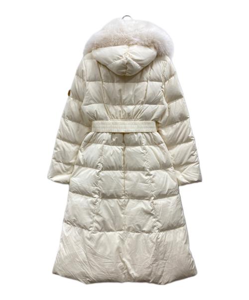 Snidel（スナイデル）Snidel (スナイデル) スタイルアップフレンチダウンロングコート アイボリー サイズ:00の古着・服飾アイテム