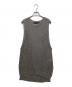 mizuiro-ind（ミズイロインド）の古着「mesh pattern vest」｜グレー