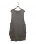 mizuiro-ind (ミズイロインド) mesh pattern vest グレー サイズ:F：5000円