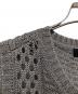 中古・古着 mizuiro-ind (ミズイロインド) mesh pattern vest グレー サイズ:F：5000円