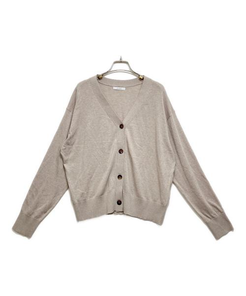 JOURNAL STANDARD（ジャーナルスタンダード）JOURNAL STANDARD (ジャーナルスタンダード) ウォッシャブル Vカーディガン ベージュ サイズ:Freeの古着・服飾アイテム