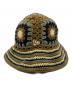 New Era (ニューエラ) クロシェ ニットバケット ブラウン：3000円