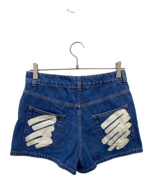 MOSCHINO COUTURE（モスキーノクチュール）MOSCHINO COUTURE (モスキーノクチュール) デニムショートパンツ インディゴ サイズ:40の古着・服飾アイテム