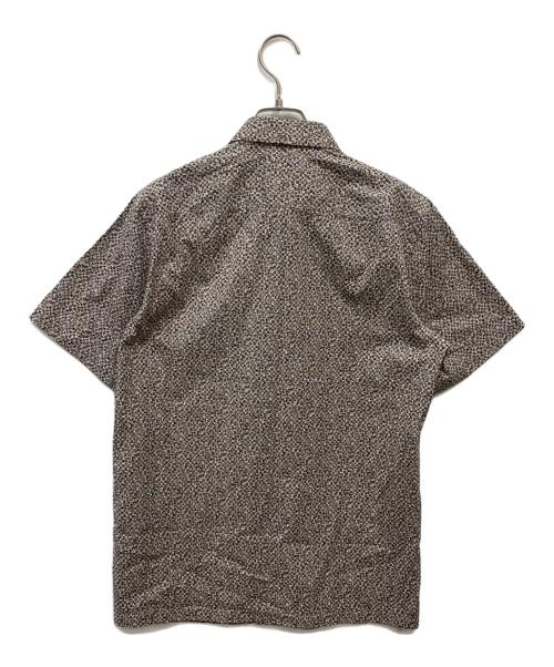 theory（セオリー）theory (セオリー) CAST PRINTショートスリーブシャツ ブラウン サイズ:XSの古着・服飾アイテム