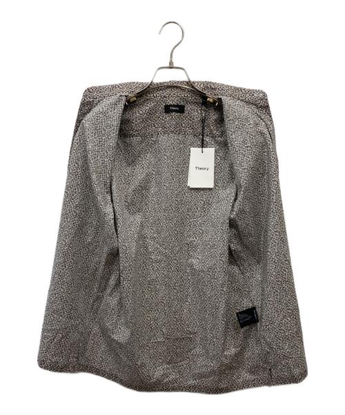 theory（セオリー）theory (セオリー) CAST PRINTショートスリーブシャツ ブラウン サイズ:XSの古着・服飾アイテム