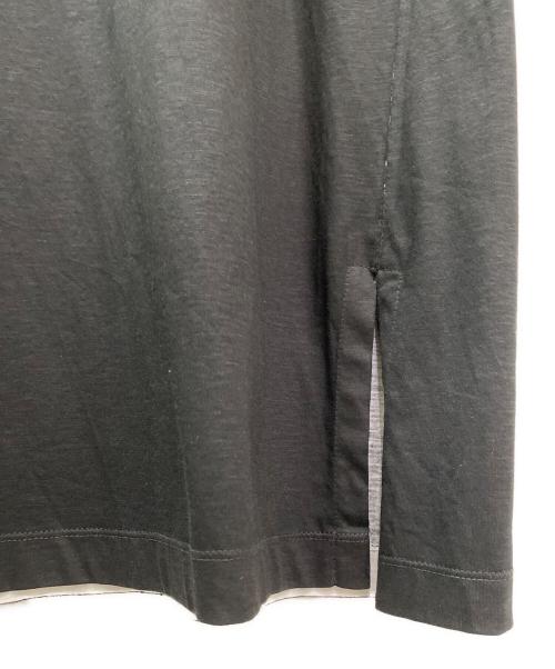 PRADA（プラダ）PRADA (プラダ) ノースリーブワンピース ホワイト×ブラック サイズ:XSの古着・服飾アイテム