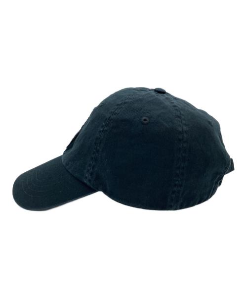 POLO RALPH LAUREN（ポロ・ラルフローレン）POLO RALPH LAUREN (ポロ・ラルフローレン) ポニー刺繍6パネルキャップ ブラックの古着・服飾アイテム
