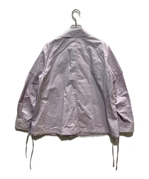 CYCLAS（シクラス）CYCLAS (シクラス) オーバーサイズブルゾン ラベンダー サイズ:36の古着・服飾アイテム