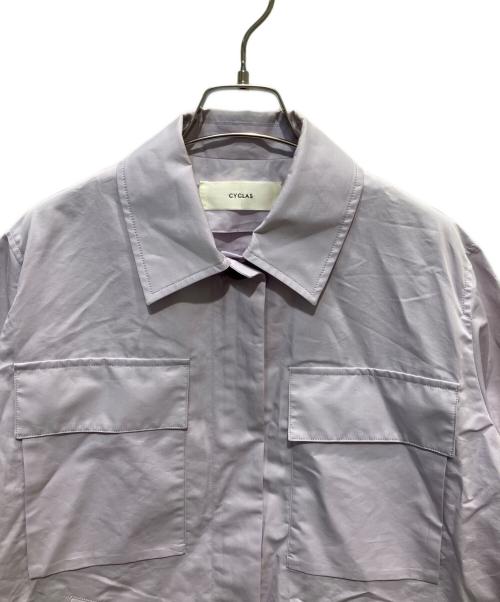 CYCLAS（シクラス）CYCLAS (シクラス) オーバーサイズブルゾン ラベンダー サイズ:36の古着・服飾アイテム