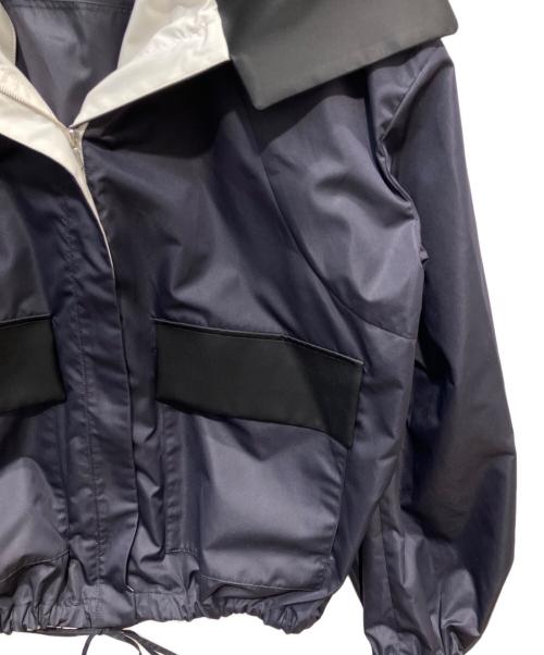 CYCLAS（シクラス）CYCLAS (シクラス) バイカラーブルゾン ネイビー サイズ:36の古着・服飾アイテム