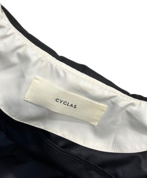 CYCLAS（シクラス）CYCLAS (シクラス) バイカラーブルゾン ネイビー サイズ:36の古着・服飾アイテム