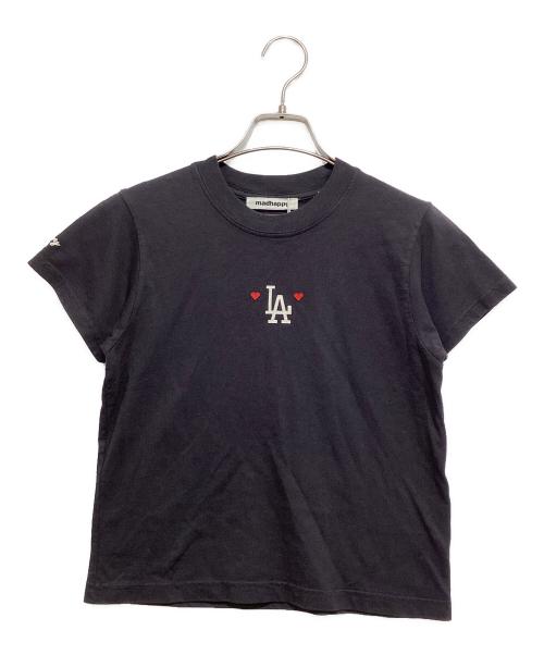 madhappy（マッドハッピー）madhappy (マッドハッピー) コラボTシャツ ネイビー サイズ:S 未使用品の古着・服飾アイテム