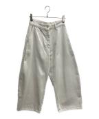STUDIO NICHOLSONスタジオ ニコルソン）の古着「デニムパンツ」｜ホワイト