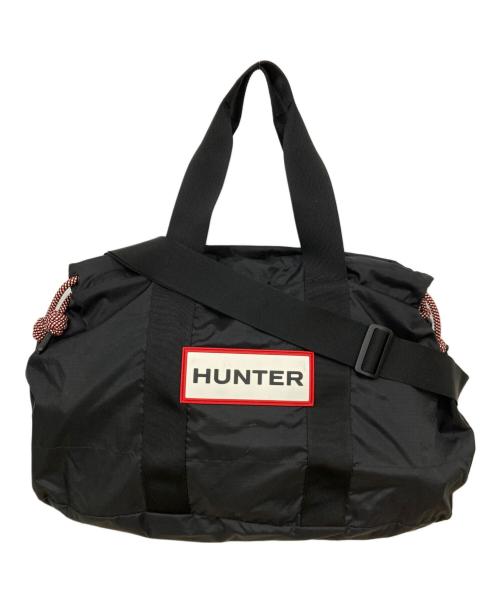 HUNTER（ハンター）HUNTER (ハンター) トラベル パッカブル リップストップ ホールドオール ブラックの古着・服飾アイテム