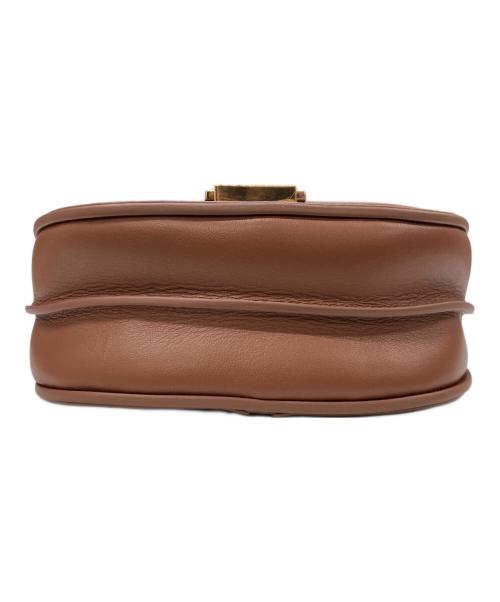 COLE HAAN（コールハーン）COLE HAAN (コールハーン) セレネアサドルバッグ ブラウンの古着・服飾アイテム