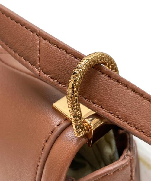 COLE HAAN（コールハーン）COLE HAAN (コールハーン) セレネアサドルバッグ ブラウンの古着・服飾アイテム