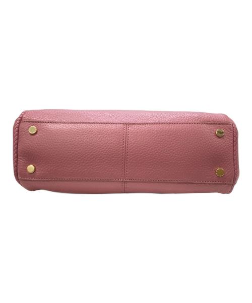 COLE HAAN（コールハーン）COLE HAAN (コールハーン) タリースモールドームサッチェルショルダーバッグ ピンクの古着・服飾アイテム