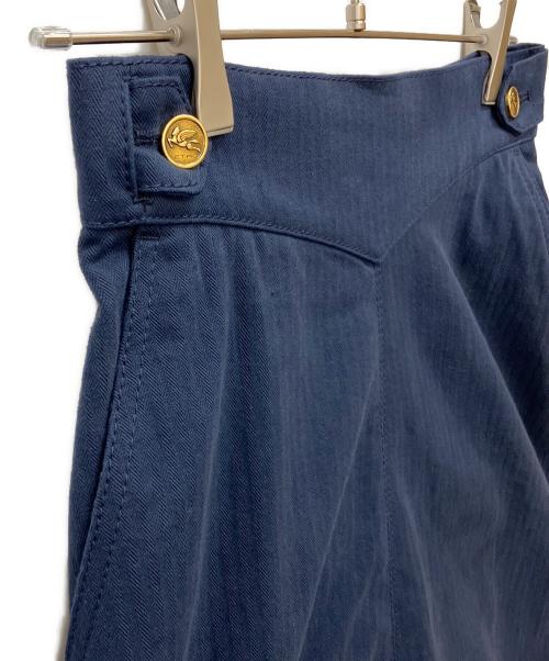 ETRO（エトロ）ETRO (エトロ) スカート ネイビー サイズ:SIZE 42の古着・服飾アイテム