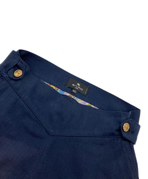 ETRO（エトロ）ETRO (エトロ) スカート ネイビー サイズ:SIZE 42の古着・服飾アイテム