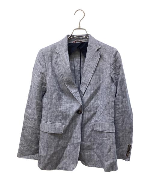 Max Mara Studio（マックスマーラ ストゥディオ）MAX MARA STUDIO (マックスマーラ ストゥディオ) ジャケット ネイビー サイズ:38の古着・服飾アイテム