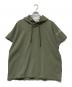 NEW BALANCE（ニューバランス）の古着「Garment Dye Heavy Weight Dry SS Hoodie/ガーメント・ダイ ヘビー・ウエイト ドライ エスエス フーディー」｜グリーン