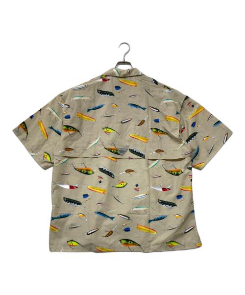 BEAMS（ビームス）BEAMS Columbia 別注 PFG Trollers Best (TM)BMS Short Sleeve Shirt(ベッチュウ ピーエフジー トローラーズ ベスト ビーエムエス ショート スリーブ シャツ) サイズ:sizeLの古着・服飾アイテム