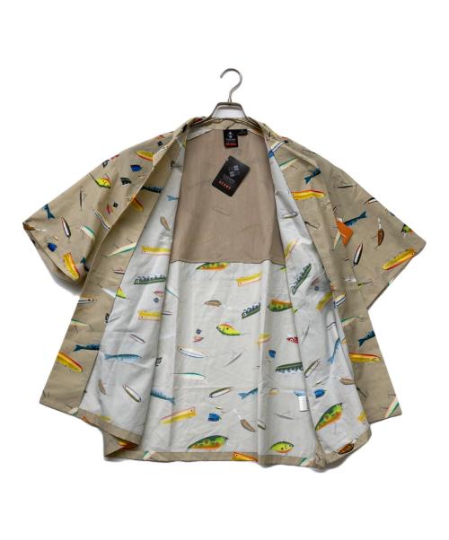 BEAMS（ビームス）BEAMS Columbia 別注 PFG Trollers Best (TM)BMS Short Sleeve Shirt(ベッチュウ ピーエフジー トローラーズ ベスト ビーエムエス ショート スリーブ シャツ) サイズ:sizeLの古着・服飾アイテム